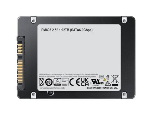 Samsung PM893 1.9TB 2.5'' MZ7L31T9HBLT-00A07 - Image 5