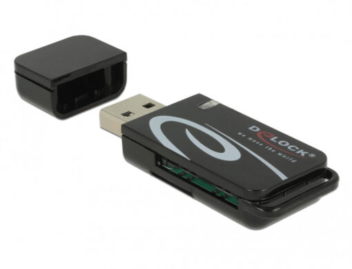 DeLock Card Reader USB 2.0 για SD/microSD
