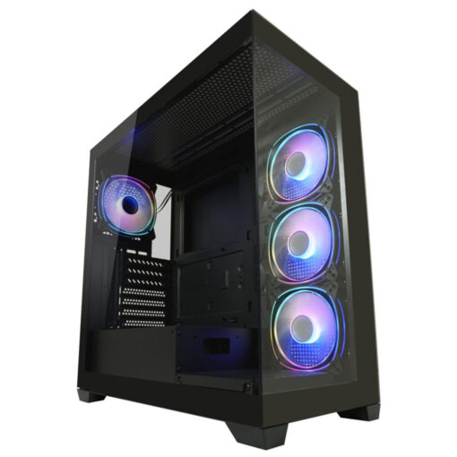 LC-Power Seamless_Pale_X Midi Midi Tower με Πλαϊνό Παράθυρο