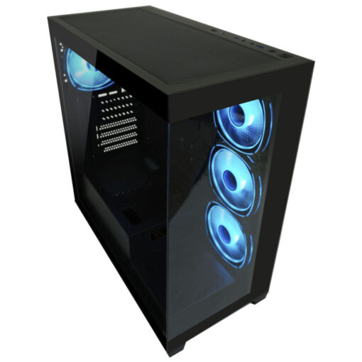 LC-Power Seamless_Pale_X Midi Midi Tower με Πλαϊνό Παράθυρο - Image 3
