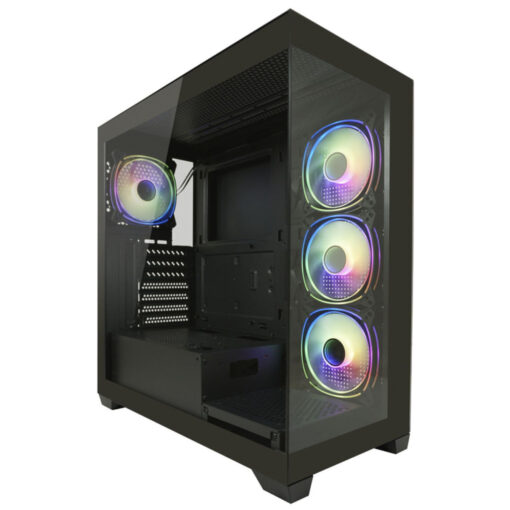 LC-Power Seamless_Pale_X Midi Midi Tower με Πλαϊνό Παράθυρο - Image 4