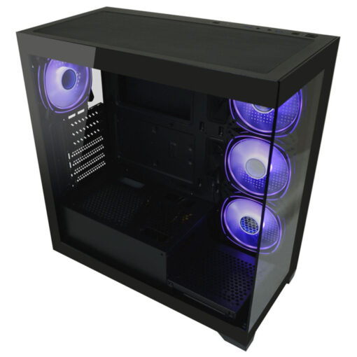 LC-Power Seamless_Pale_X Midi Midi Tower με Πλαϊνό Παράθυρο - Image 6