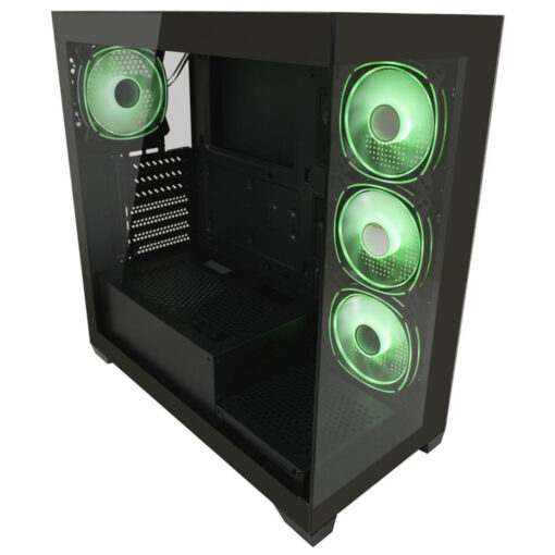 LC-Power Seamless_Pale_X Midi Midi Tower με Πλαϊνό Παράθυρο - Image 5