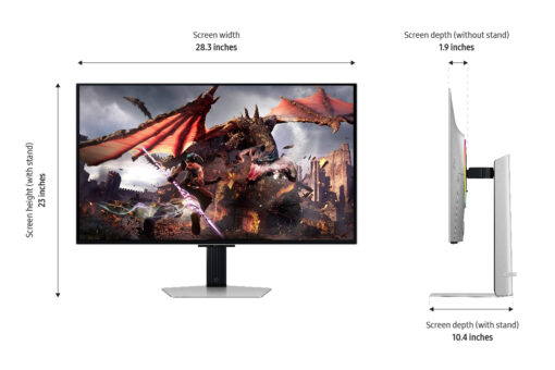 Samsung Odyssey G8 G80SD 32" OLED HDR 4K 3840x2160 - Image 4