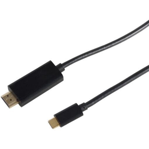 HDMI male - HDMI male 1m Μαύρο (GM-114521)