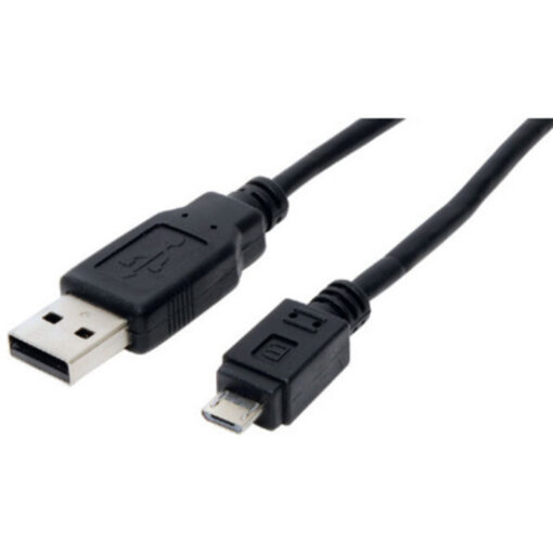 Regular USB 2.0 to micro USB Cable Μαύρο 1m (GM-700556) 1τμχ - Image 2