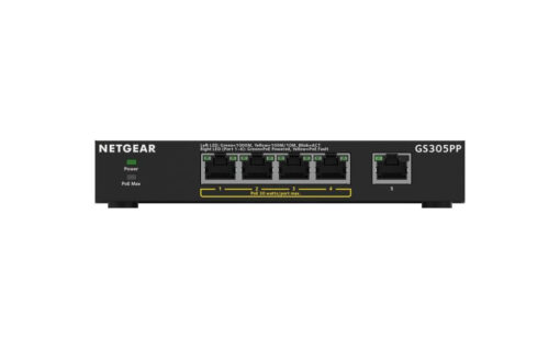 NetGear GS305PP Unmanaged L3 PoE+ - Image 2