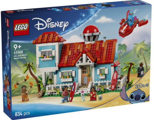 Lego Disney Lilo and Stitch Beach House για 9+ Ετών 834τμχ