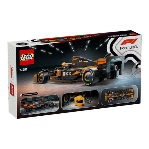 Lego Speed Champions Mclaren F1 Team MCL38 Race Car για 10+ Ετών 269τμχ - Image 5