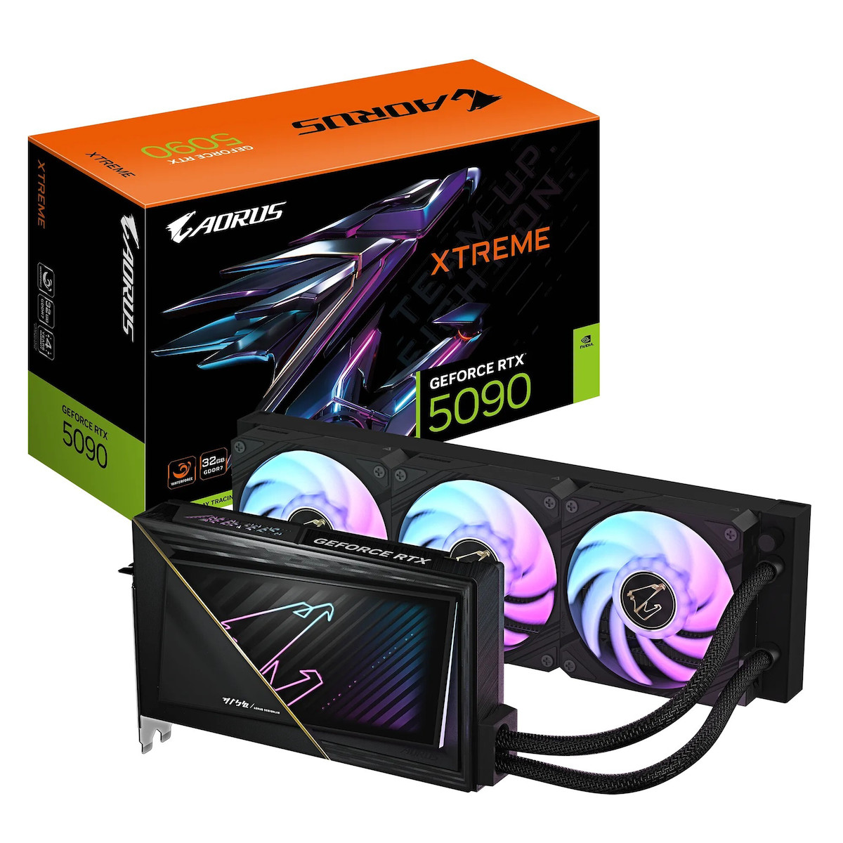 Gigabyte GeForce RTX 5090 32GB Xtreme Waterforce
