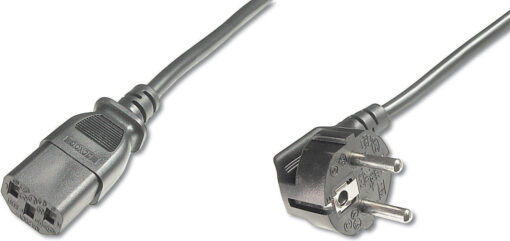 Digitus Schuko - IEC C13 Cable 1.8m Μαύρο (AK-440100-050-S)