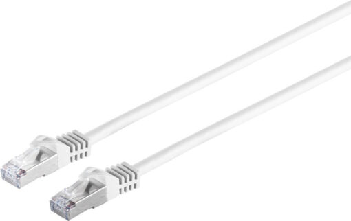 S/FTP Cat.7 Καλώδιο Δικτύου Ethernet 0.5m Λευκό 1τμχ - Image 2