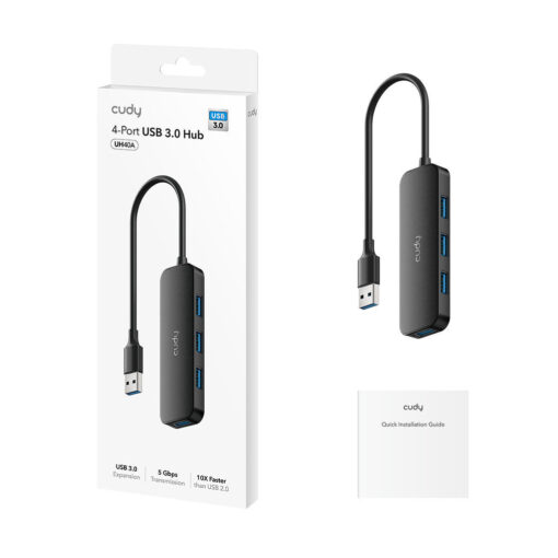Cudy USB 3.2 Hub 4 Θυρών με σύνδεση USB-A - Image 2