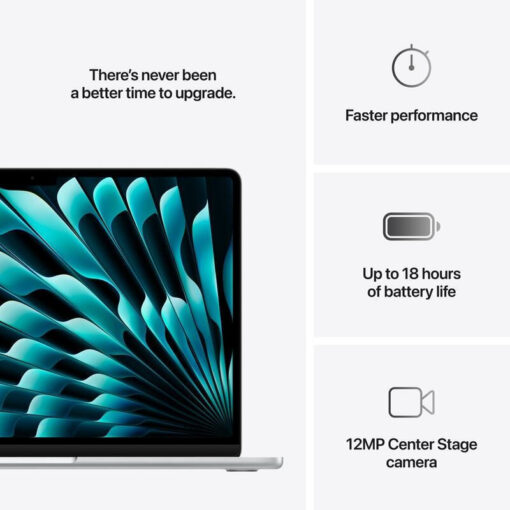 Apple MacBook Air 13.6" (M4/16GB/256GB) Silver - Image 2