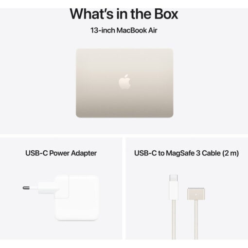 Apple MacBook Air 13.6" (M4/16GB/256GB) Starlight - Image 3