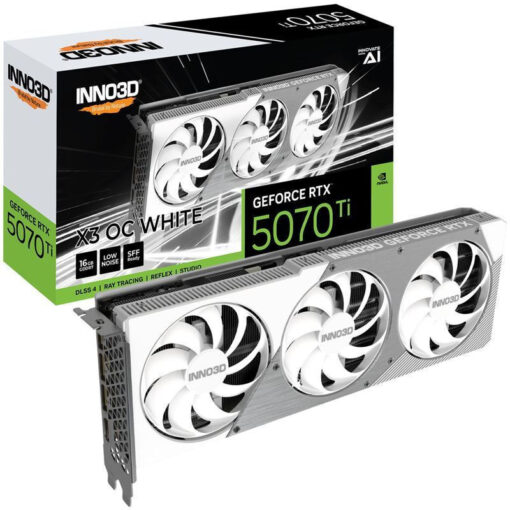 Inno 3D GeForce RTX 5070 Ti 16GB X3 OC WHITE