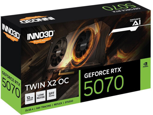 Inno 3D GeForce RTX 5070 12GB Twin X2 OC - Image 2