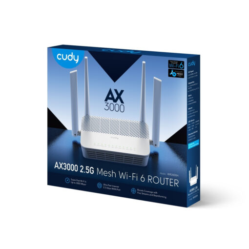 Cudy WR3000H Ασύρματο Router - Image 4