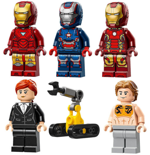 Lego Marvel Iron Man's Laboratory - Hall of Armor για 8+ Ετών 384τμχ - Image 3