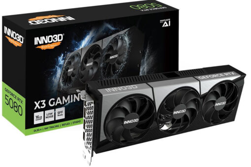 Inno 3D GeForce RTX 5080 16GB X3 Gaming OC
