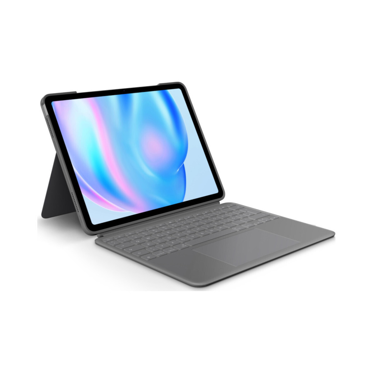 Logitech Combo Touch με Πληκτρολόγιο Γκρι (iPad Air 2024 13")