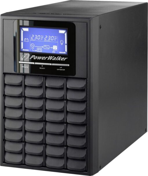 Powerwalker VFI 1000C LCD UPS On-Line 1000VA 800W