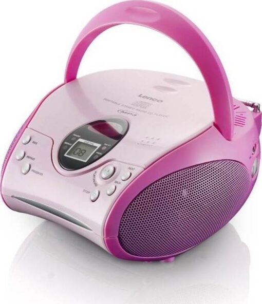 Lenco Φορητό Ηχοσύστημα SCD-24 με CD / MP3 / Ραδιόφωνο