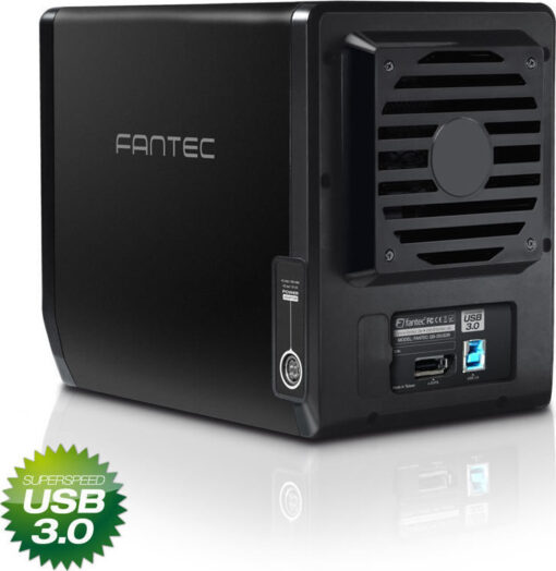 Fantec QB-35US3R Θήκη για 4 Σκληρούς Δίσκους 3.5" SATA III με σύνδεση USB3.0/eSATA - Image 5