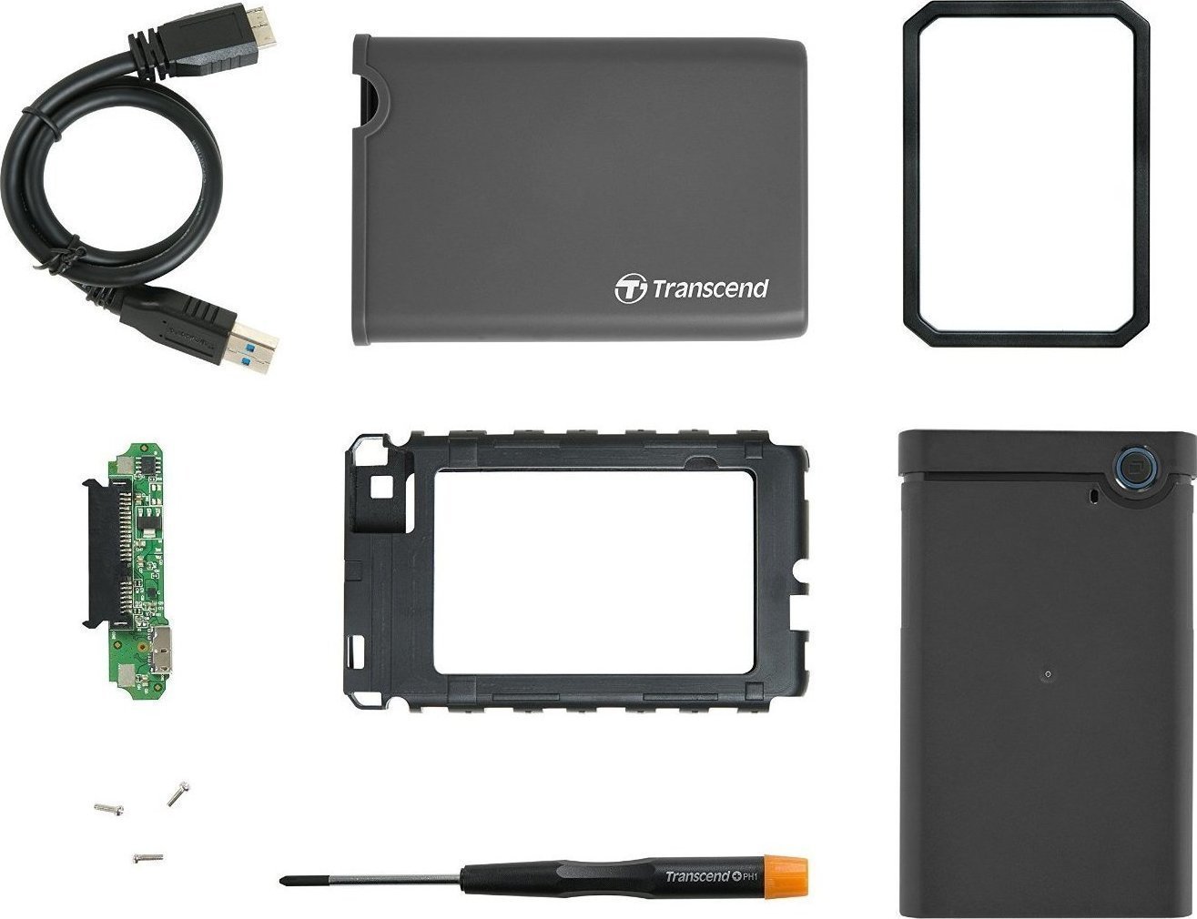 Transcend StoreJet 25CK3 Θήκη για Σκληρό Δίσκο 2.5" SATA III με σύνδεση USB3.0 - Image 3