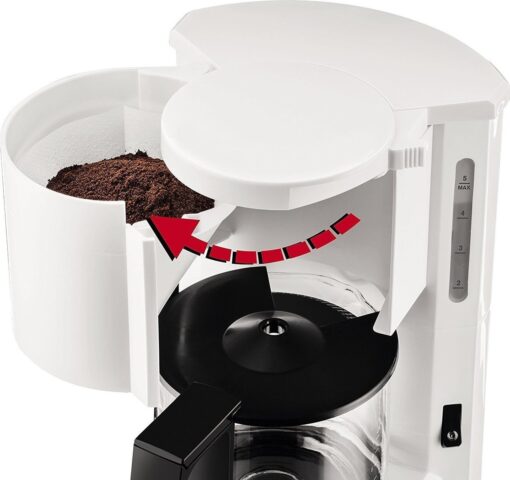 Krups F 18301 AromaCafe 5 Καφετιέρα Φίλτρου 850W White - Image 3