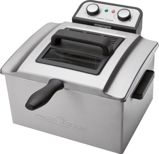 Profi Cook PC-FR 1038 Φριτέζα 5lt Ασημί