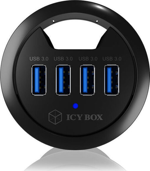 Icy Box USB 3.0 Hub 4 Θυρών με σύνδεση USB-A - Image 3