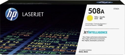 HP 508A Γνήσιο Toner Laser Εκτυπωτή Κίτρινο 5000 Σελίδων (CF362A)