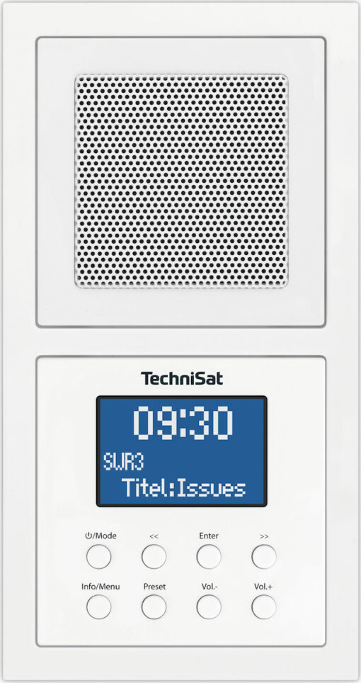 Technisat DigitRadio UP 1 Επιτραπέζιο Ραδιόφωνο Ρεύματος DAB+ με Bluetooth Λευκό - Image 3