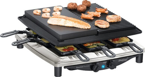 Steba RC 4 Plus Deluxe Ψησταριά Λείας & Αυλακωτής Πλάκας 1450W - Image 3