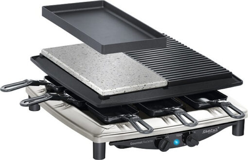 Steba RC 4 Plus Deluxe Ψησταριά Λείας & Αυλακωτής Πλάκας 1450W - Image 2