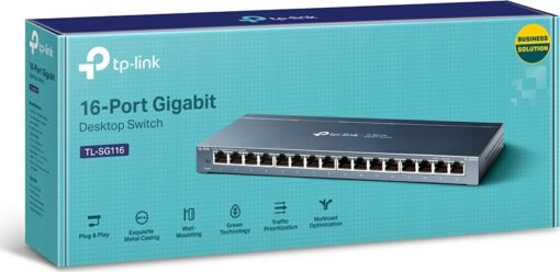 TP-LINK TL-SG116 v1 Unmanaged L2 - Image 2