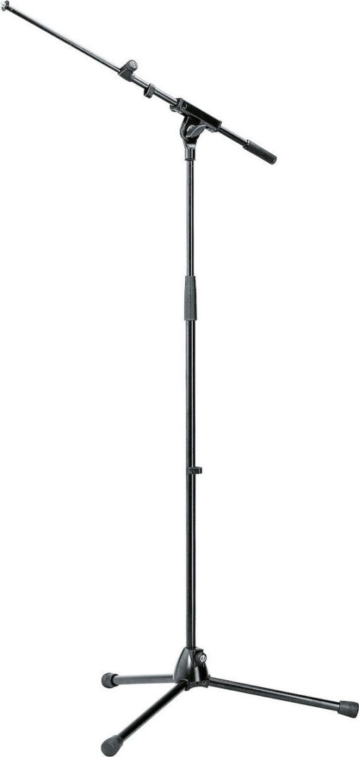 Konig & Meyer 21080 Black Βάση Μικροφώνου Bαρέως Tύπου με Aναδιπλούμενα Πόδια