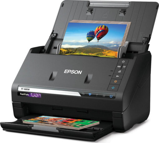 Epson FastFoto FF-680W Sheetfed (Τροφοδότη χαρτιού) Scanner Photo με WiFi - Image 3