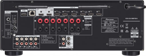 Pioneer VSX-934 Ραδιοενισχυτής Home Cinema 4K 7.2 Καναλιών 135W/6Ω με HDR και Dolby Atmos Μαύρος - Image 2
