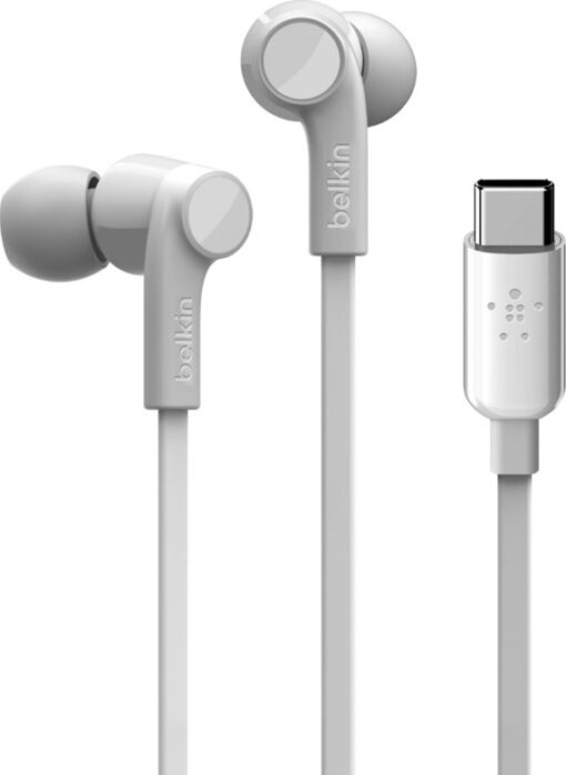 Belkin Rockstar USB-C In-ear Handsfree Ακουστικά με Βύσμα USB-C