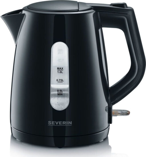 Severin WK 3410 1lt με Ισχύ 2200W Μαύρος