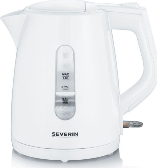 Severin WK 3411 1lt με Ισχύ 2200W Λευκός