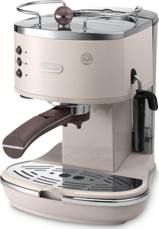 De'Longhi Icona Vintage Ημιαυτόματη για Αλεσμένο Καφέ