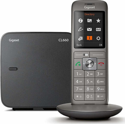 Gigaset CL660 με Ελληνικό Μενού Γκρι