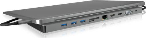 Icy Box USB-C Docking Station με HDMI 4K PD Ethernet (IB-DK2106-C) - Image 4