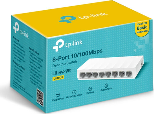TP-LINK LS1008 v1 Unmanaged L2 - Image 3
