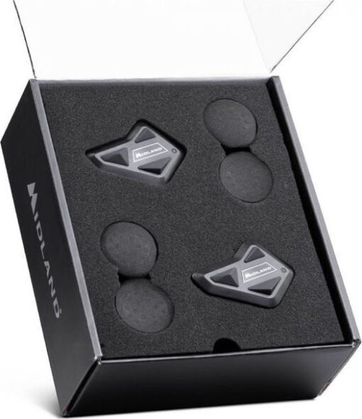Midland BT Mini Ενδοεπικοινωνία Διπλή για Κράνος Μηχανής με Bluetooth - Image 2
