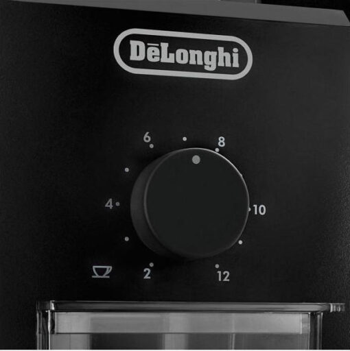 De'Longhi KG79 Ηλεκτρικός Μύλος Καφέ 110W με Χωρητικότητα 120gr και 16 Επίπεδα Άλεσης Μαύρος - Image 2