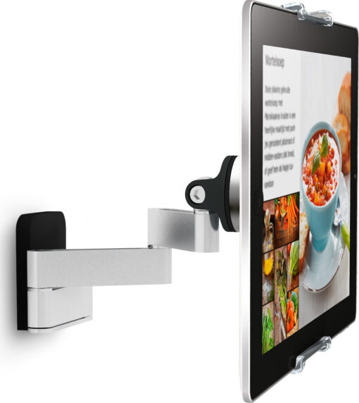 Vogel's 8371030 Βάση Tablet με Βραχίονα έως 12" σε Ασημί χρώμα